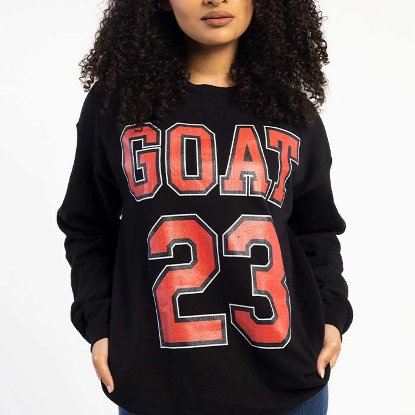 Michael Jordan GOAT 23 Crewneck Sweatshirt