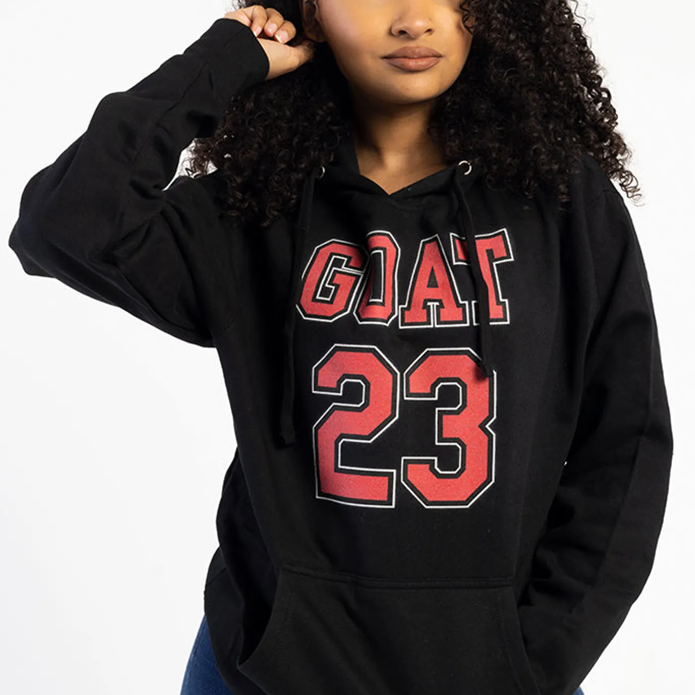 Michael Jordan GOAT 23 Hooded Sweatshirt