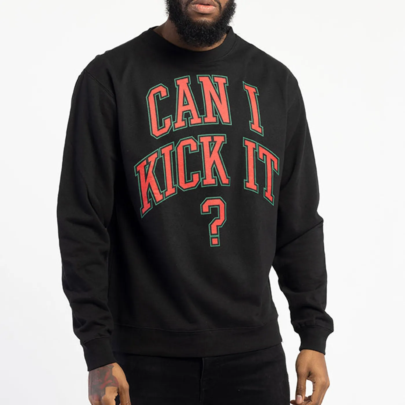 A Tribe Called Quest Can I Kick It? Crewneck Sweatshirt