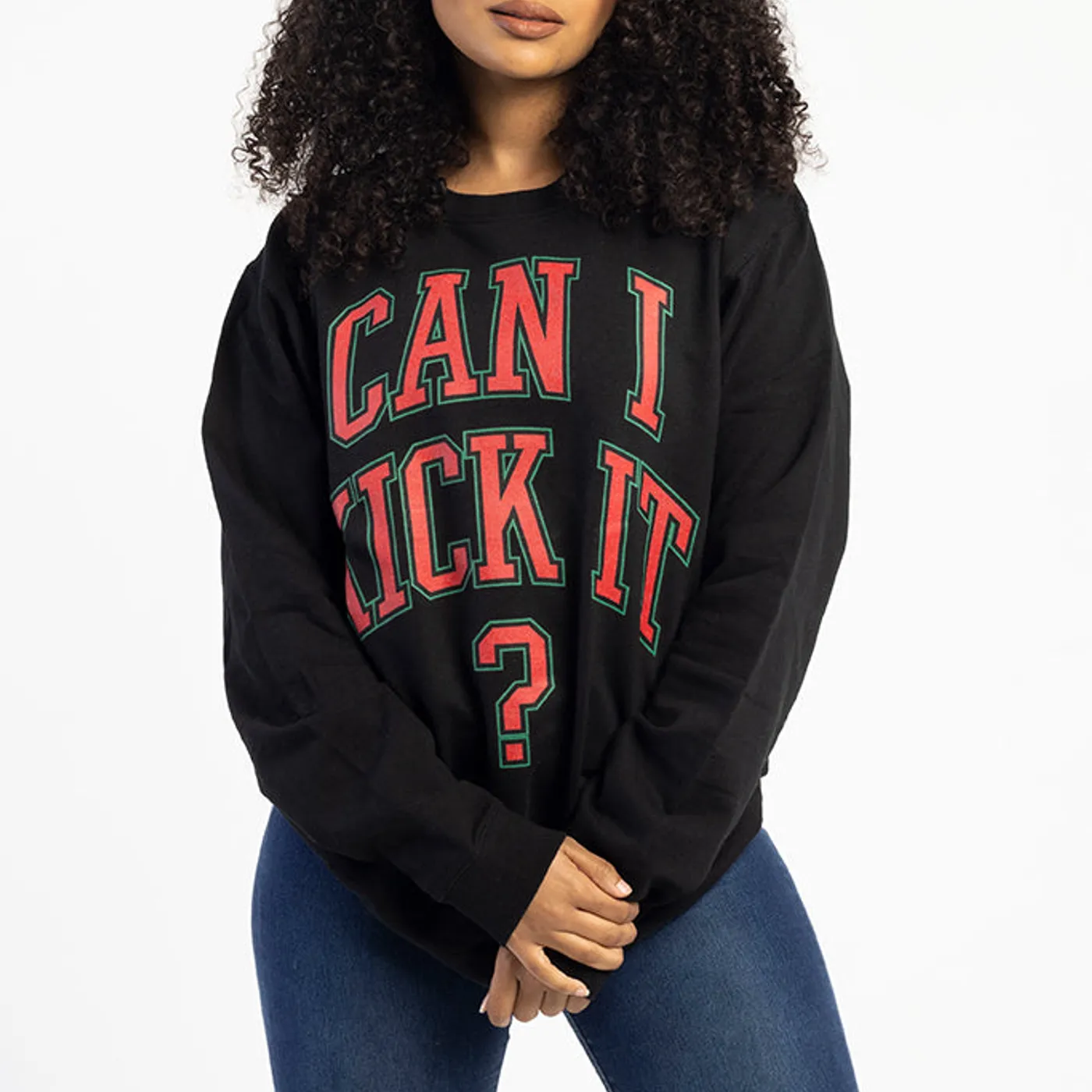 A Tribe Called Quest Can I Kick It? Crewneck Sweatshirt