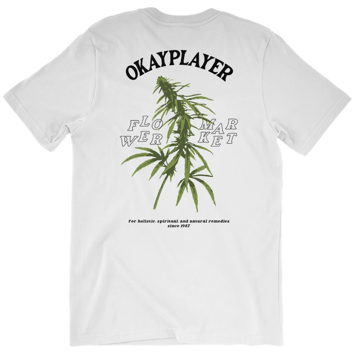 Okayplayer Flower Market White T-Shirt