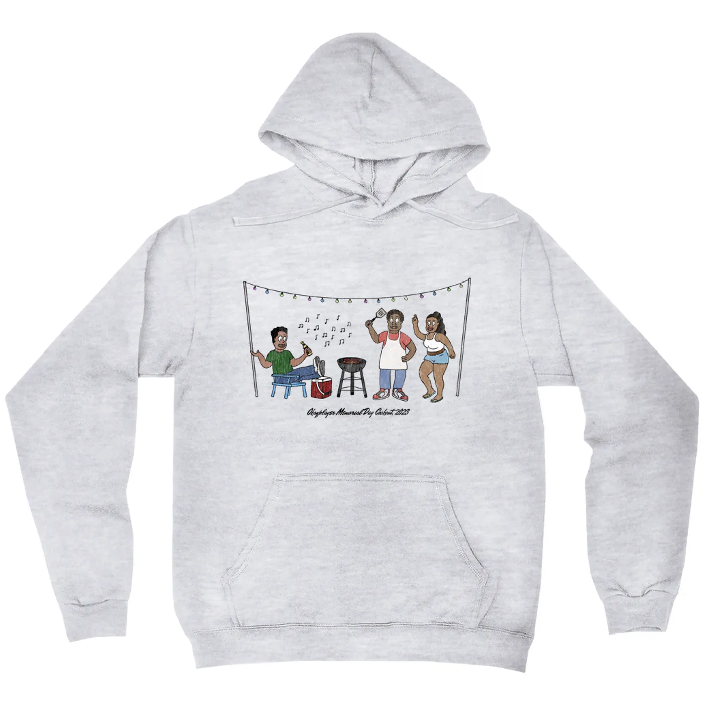 Okayplayer Memorial Day Cookout 2023 Hooded Sweatshirt