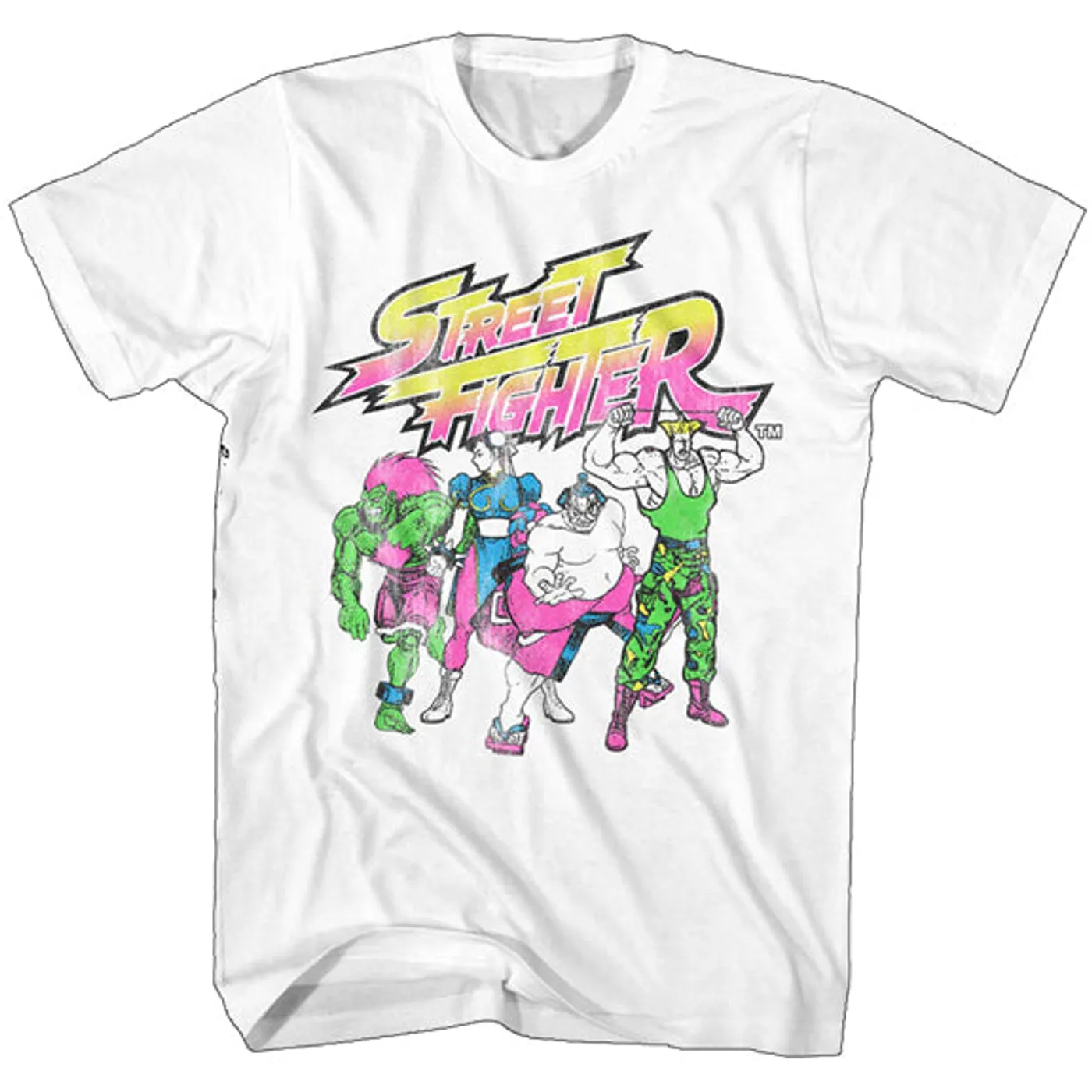 Street Fighter II Neon T-Shirt (SOLD OUT)