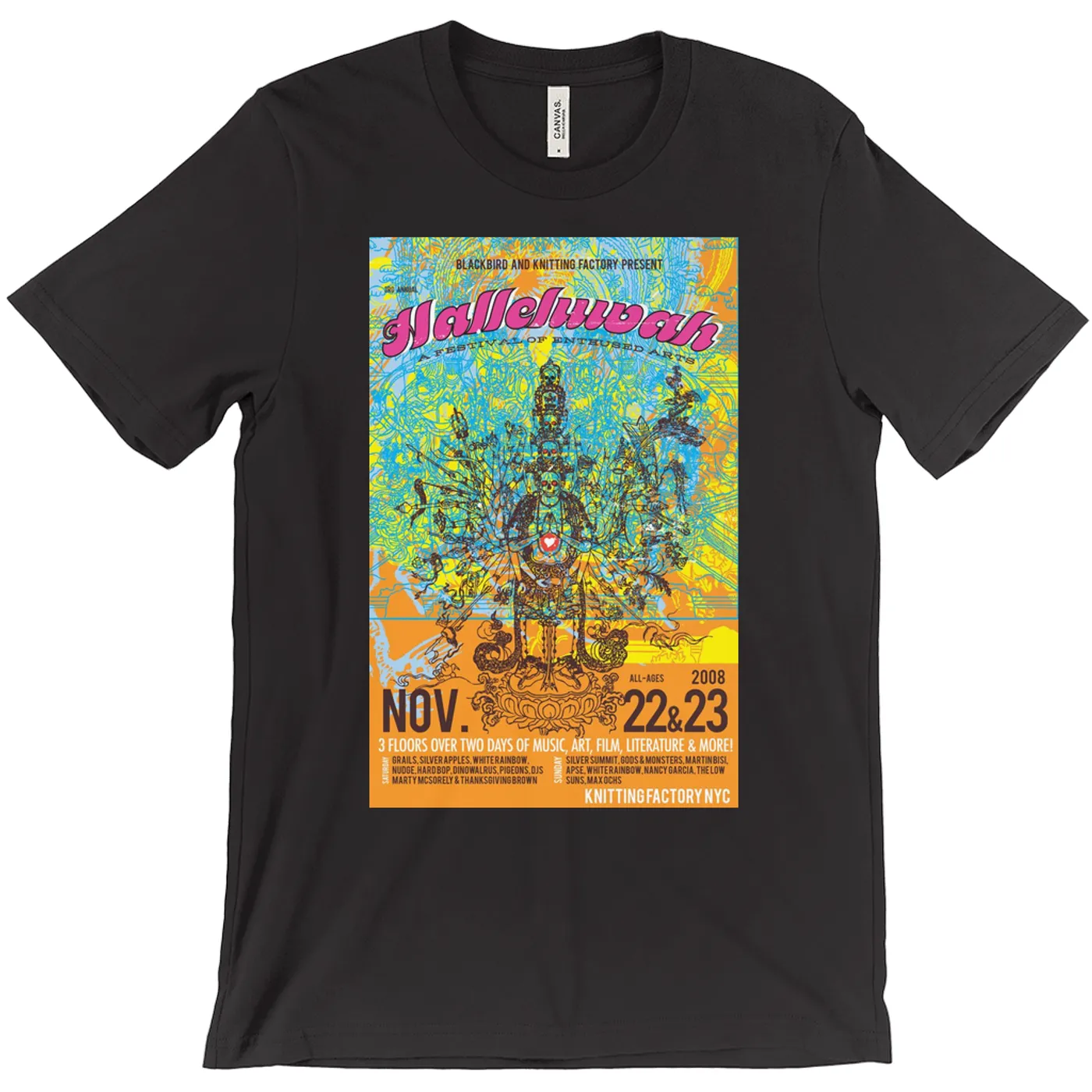 Halleluwah at Knitting Factory T-Shirt