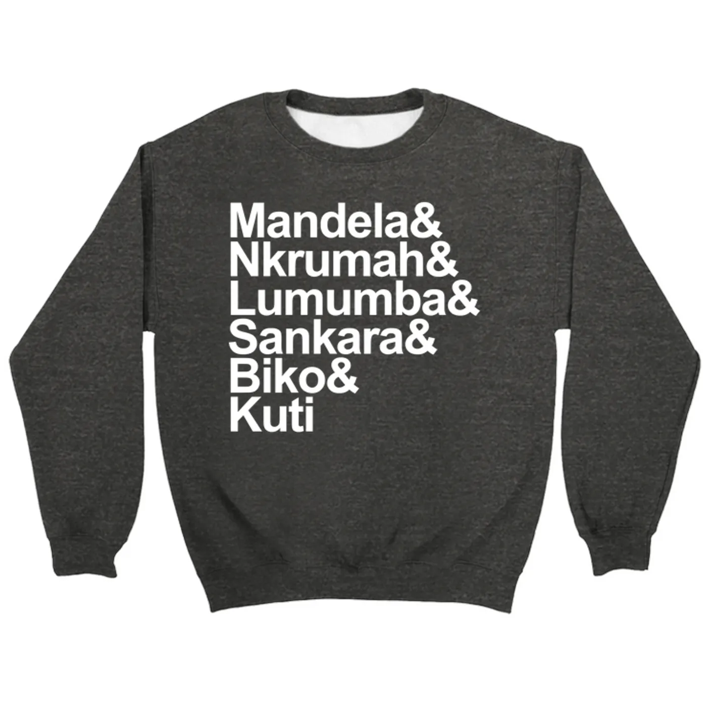 OKAYPLAYER African Leaders Crewneck Sweatshirt