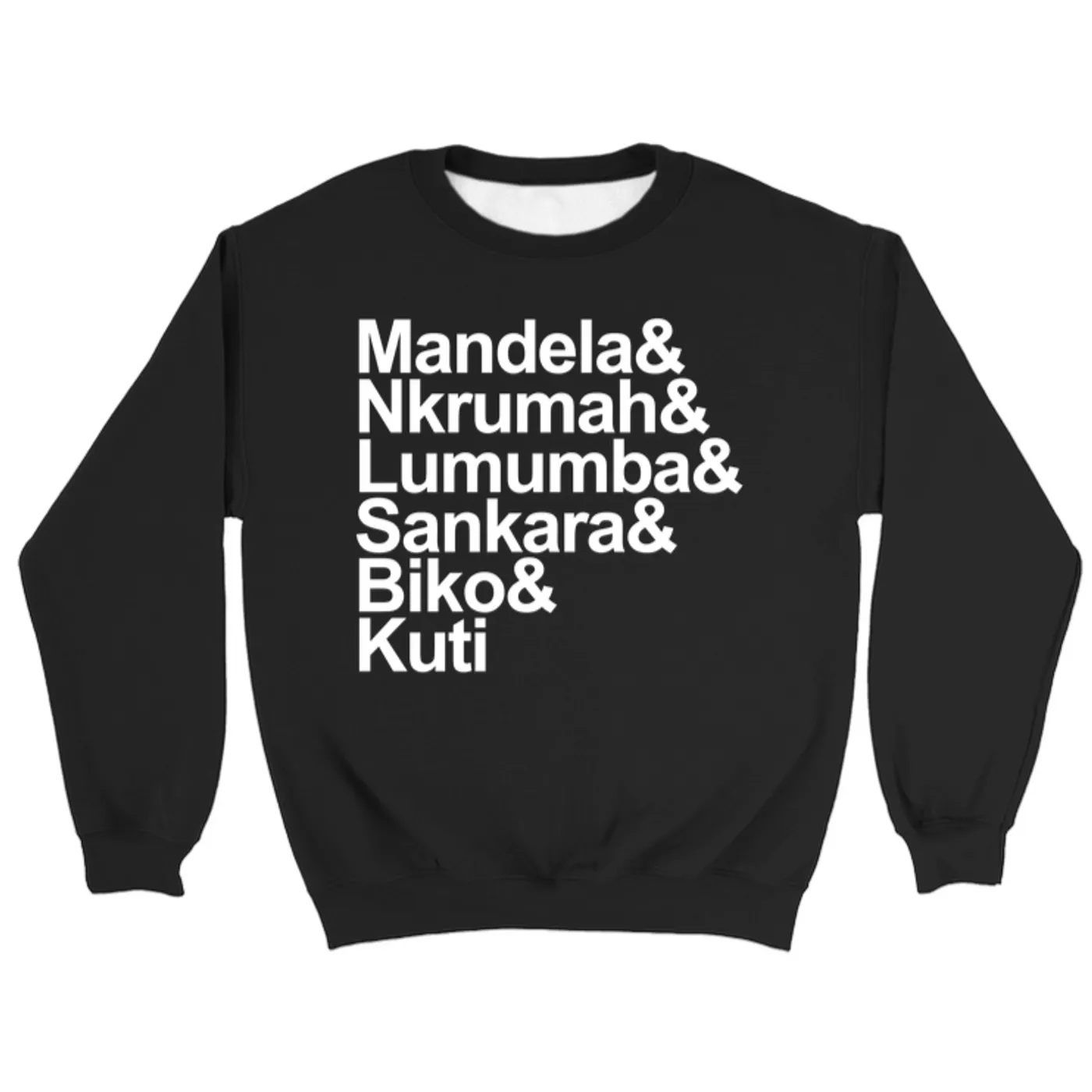 OKAYPLAYER African Leaders Crewneck Sweatshirt