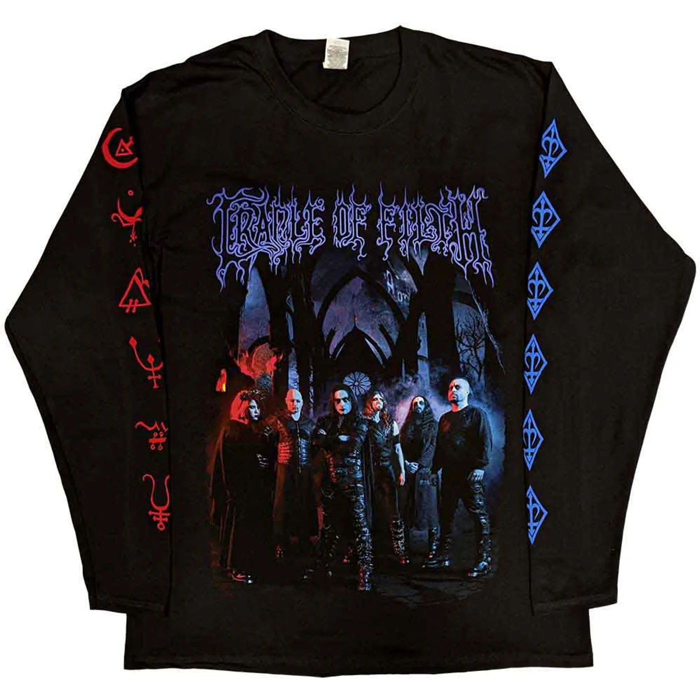 Cradle Of Filth Long Sleeve T Shirt - Existence Band