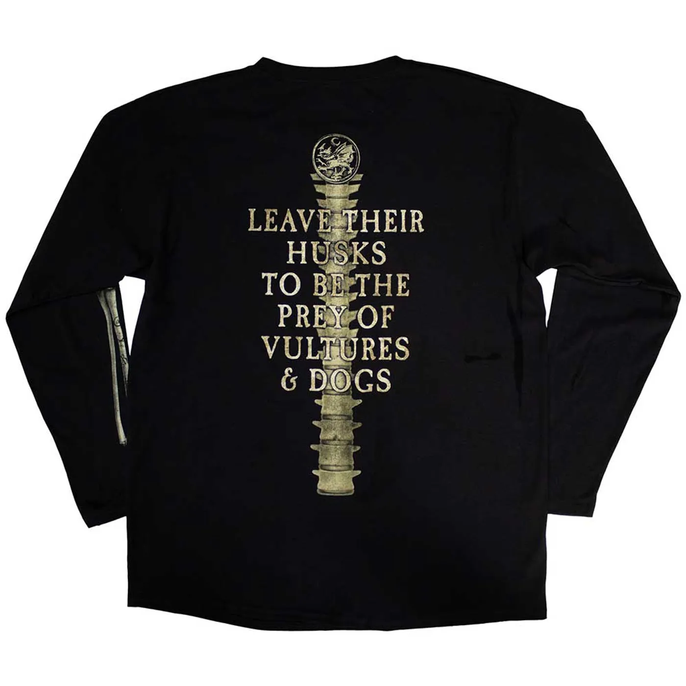 Cradle Of Filth Long Sleeve T Shirt - Skeleton