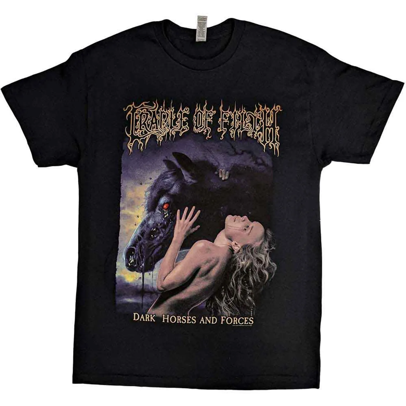 Cradle Of Filth T Shirt - Dark Horses