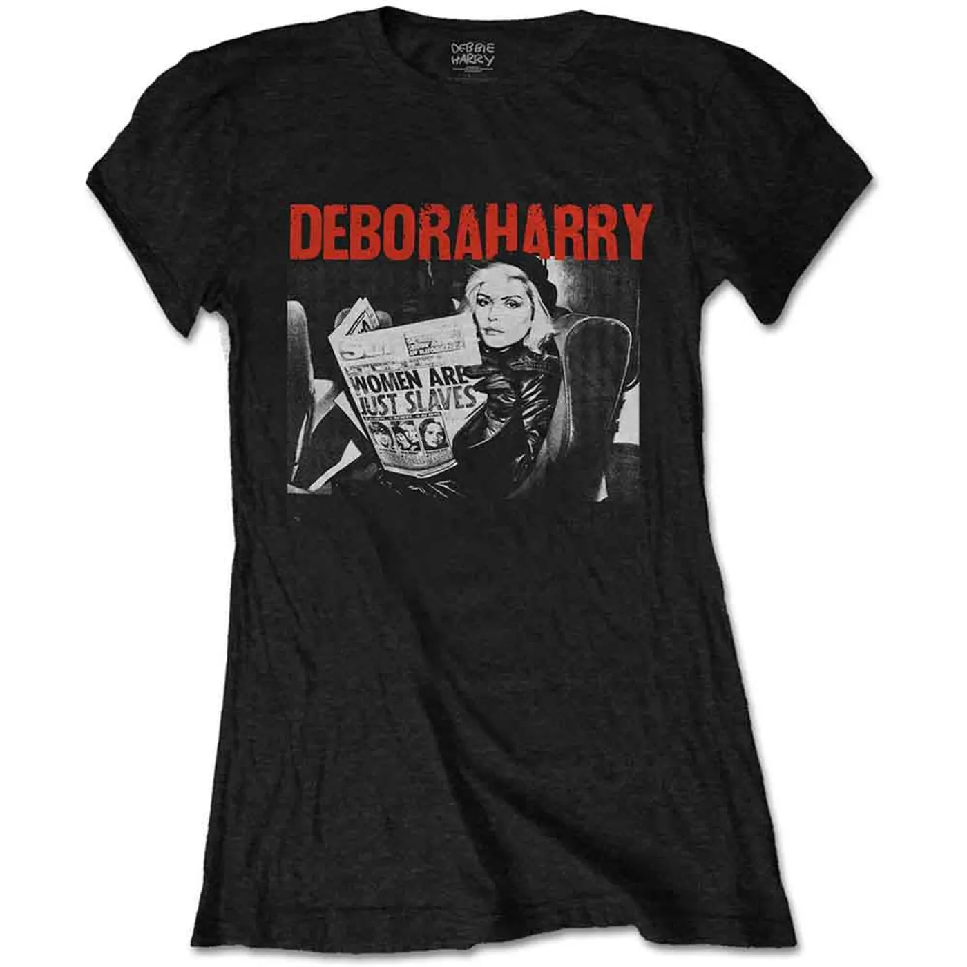 Debbie Harry Woman's T Shirt - Women Are Just Slaves