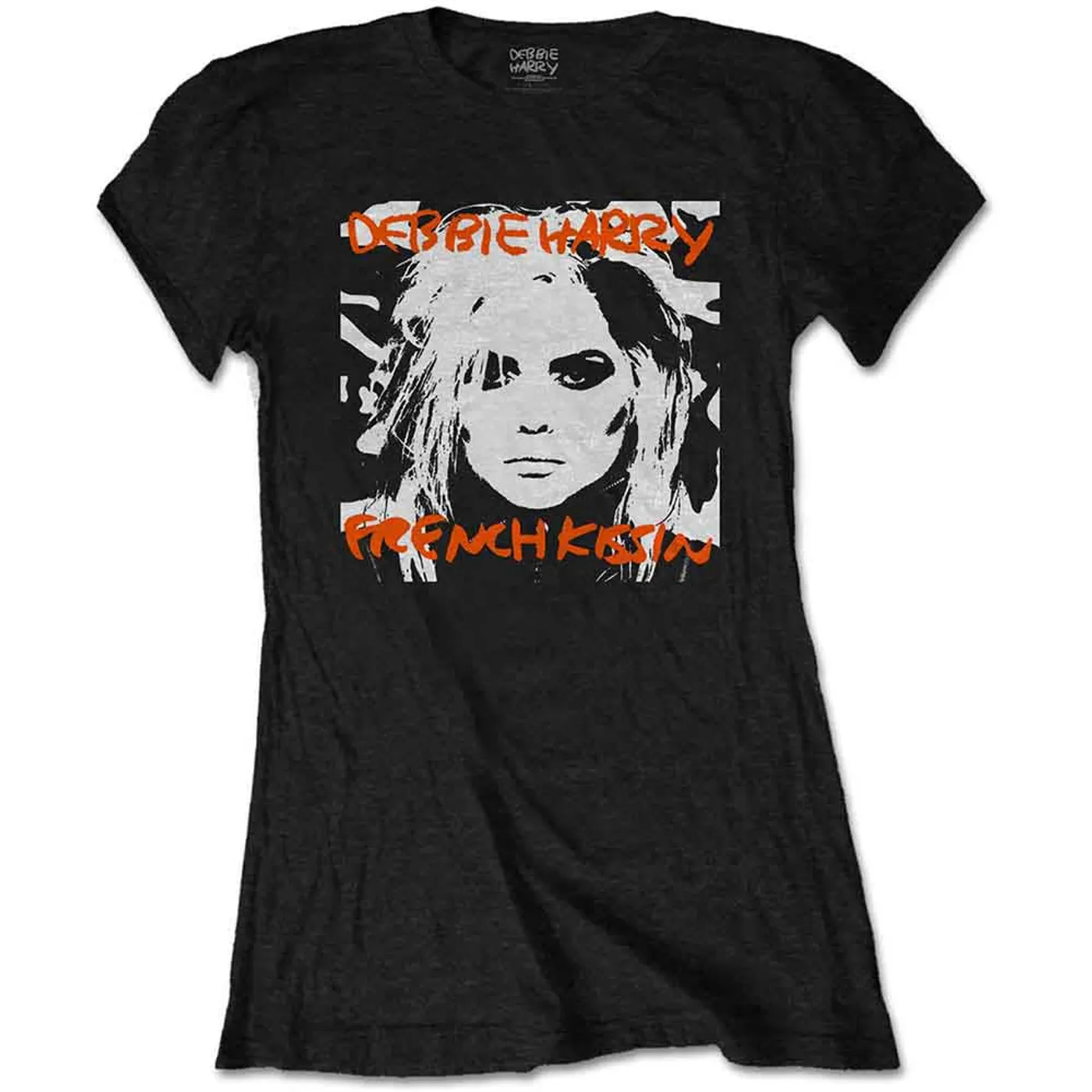 Debbie Harry Woman's T Shirt - French Kissin'