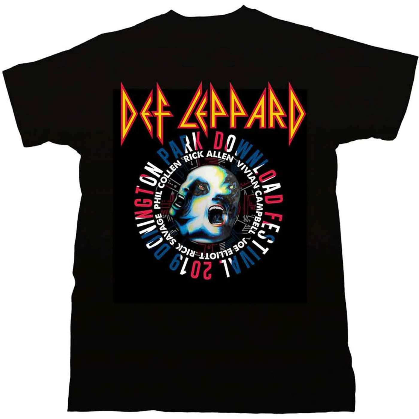 Def Leppard T Shirt - Download Fest 2019