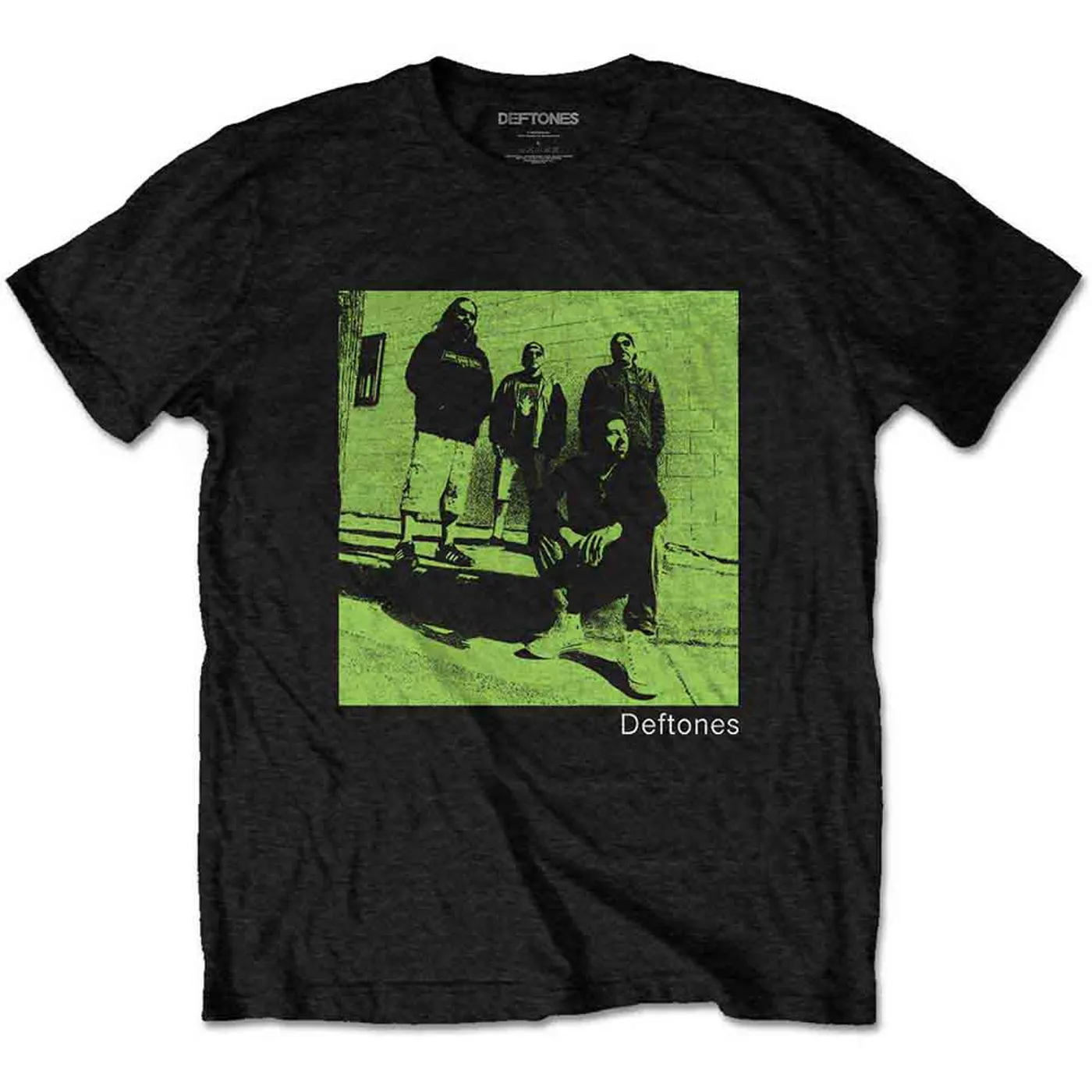 Deftones T Shirt - Green Photo