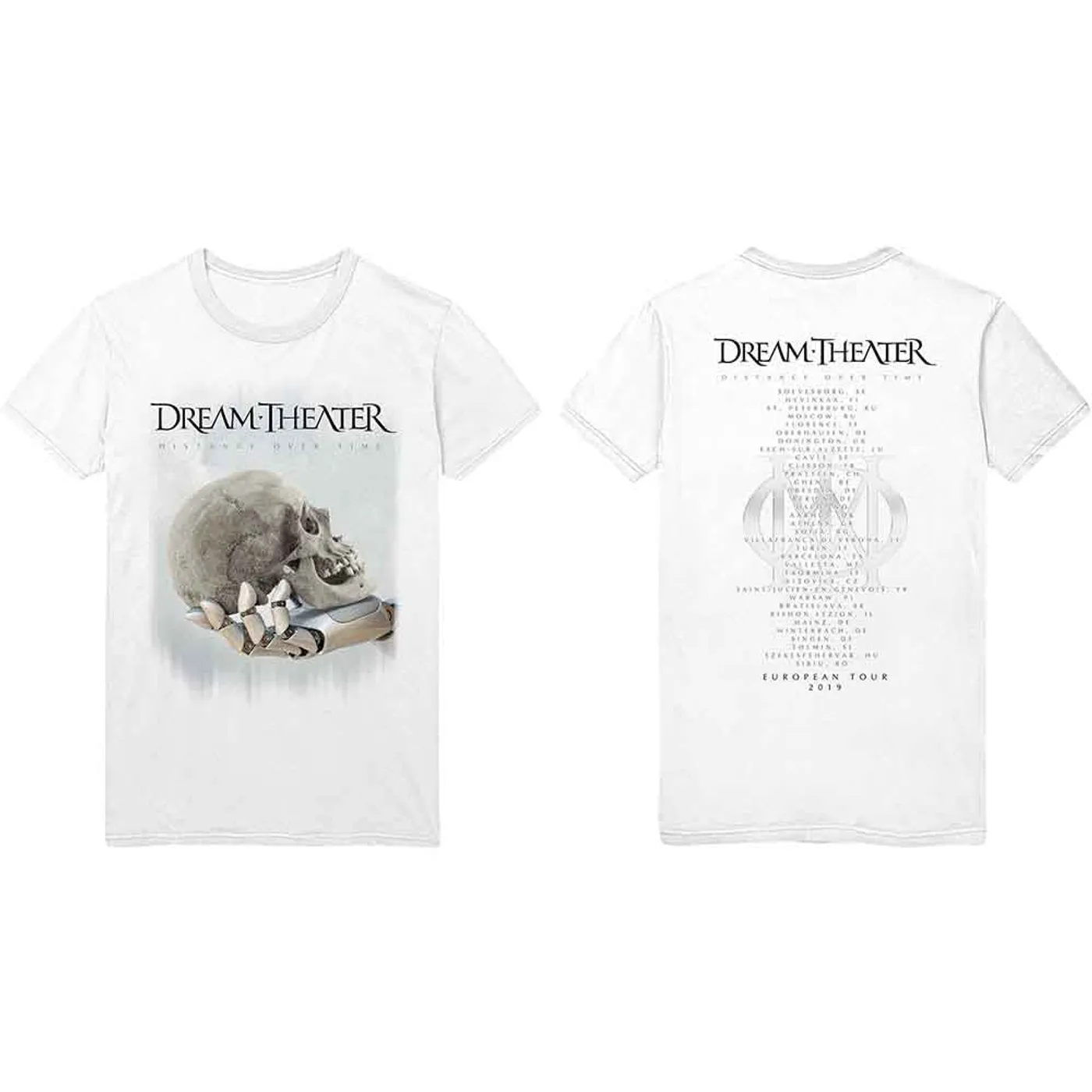 Dream Theater T Shirt - Skull Fade Out