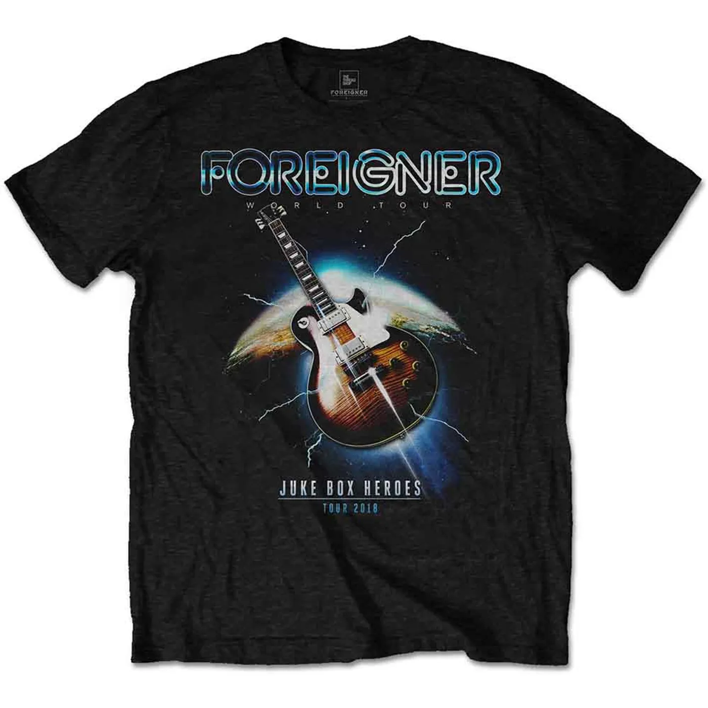 Foreigner T Shirt - Juke Box Heroes