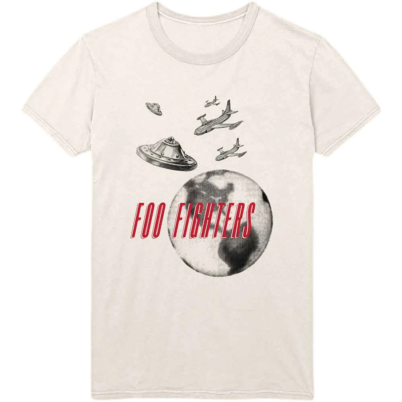 Foo Fighters T Shirt - UFO Planes