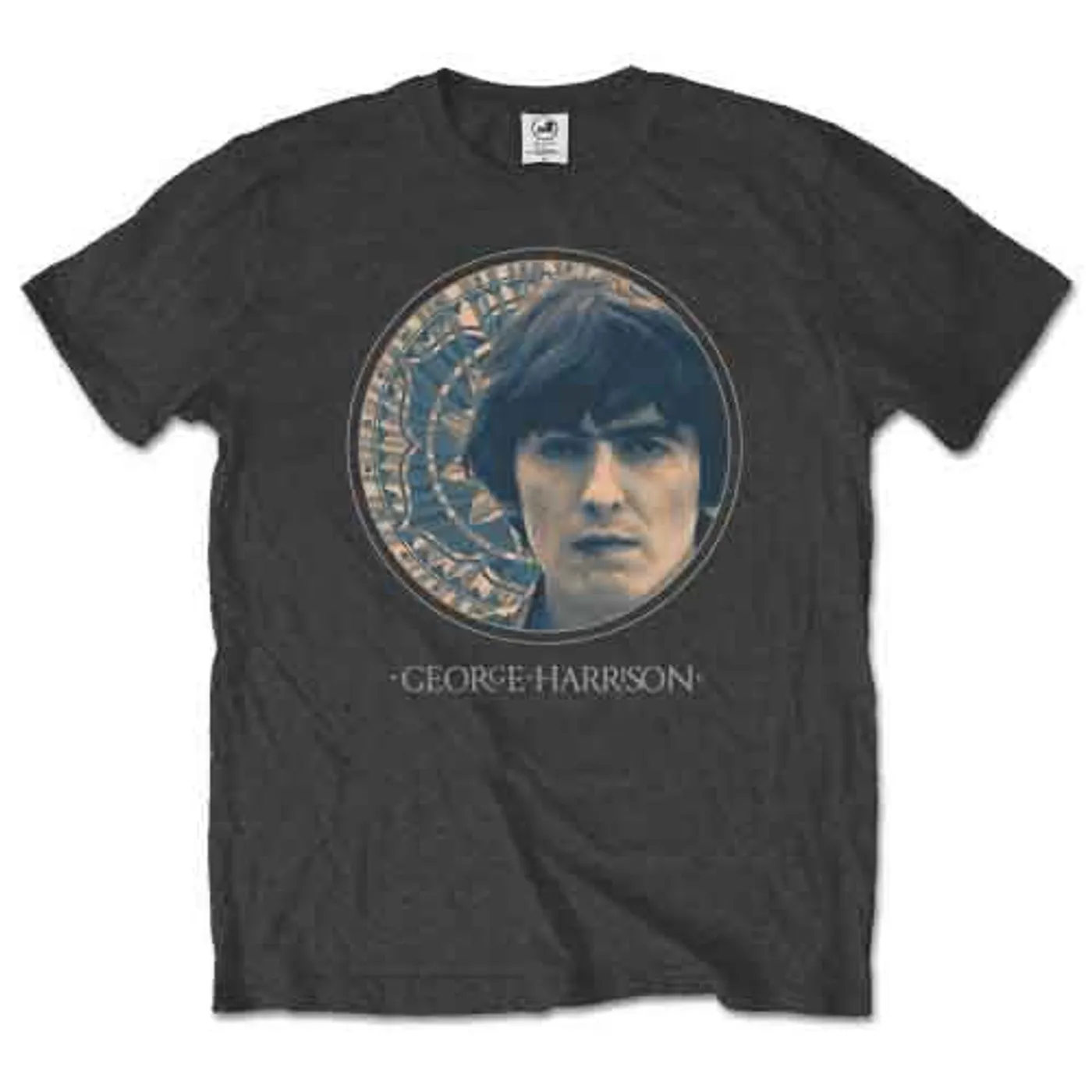 George Harrison T Shirt - Circular Portrait