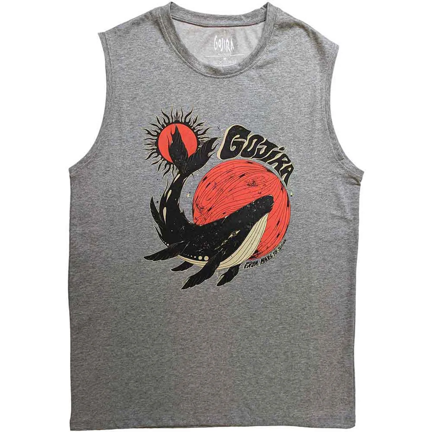 Gojira Vest Top - Whale