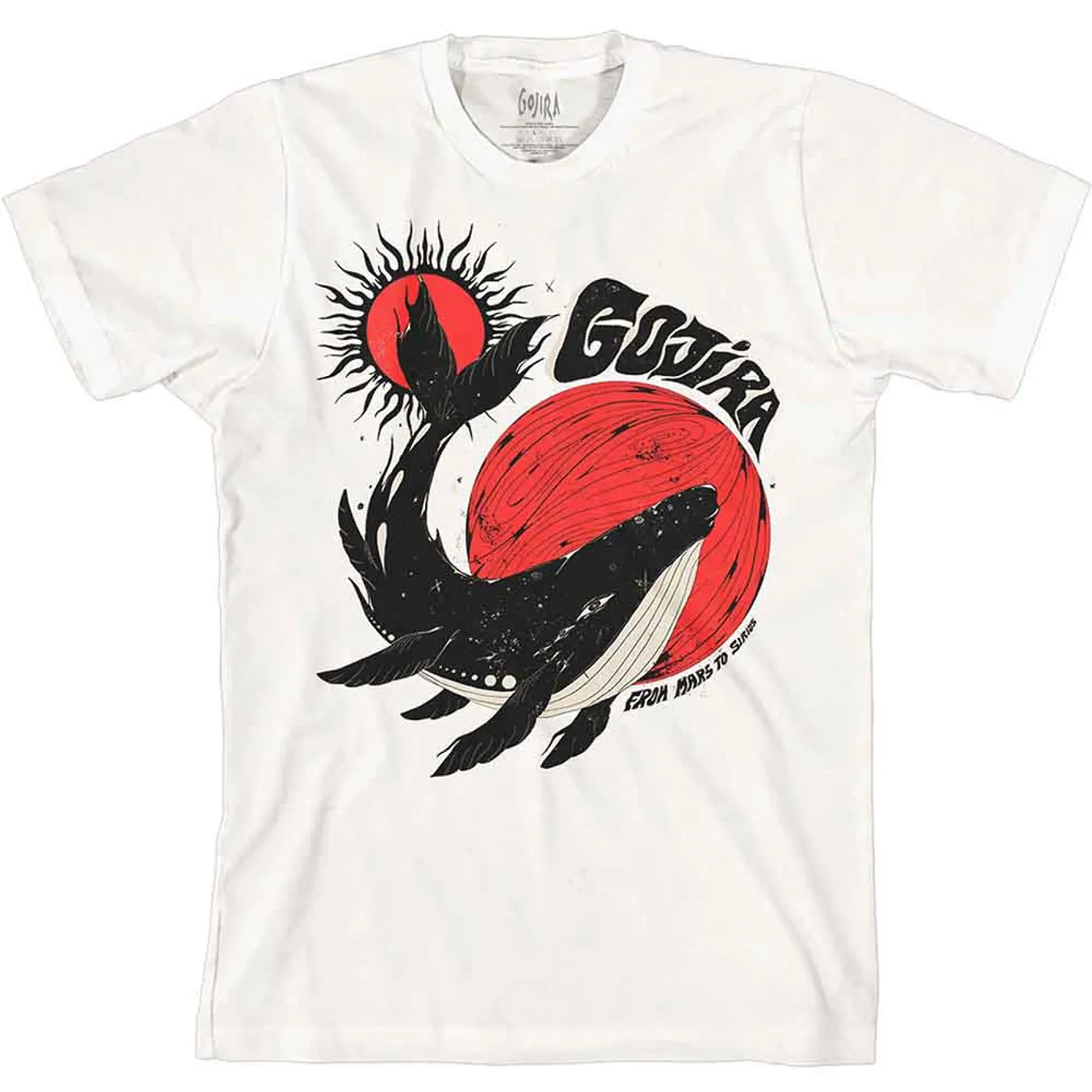 Gojira T Shirt - Whale