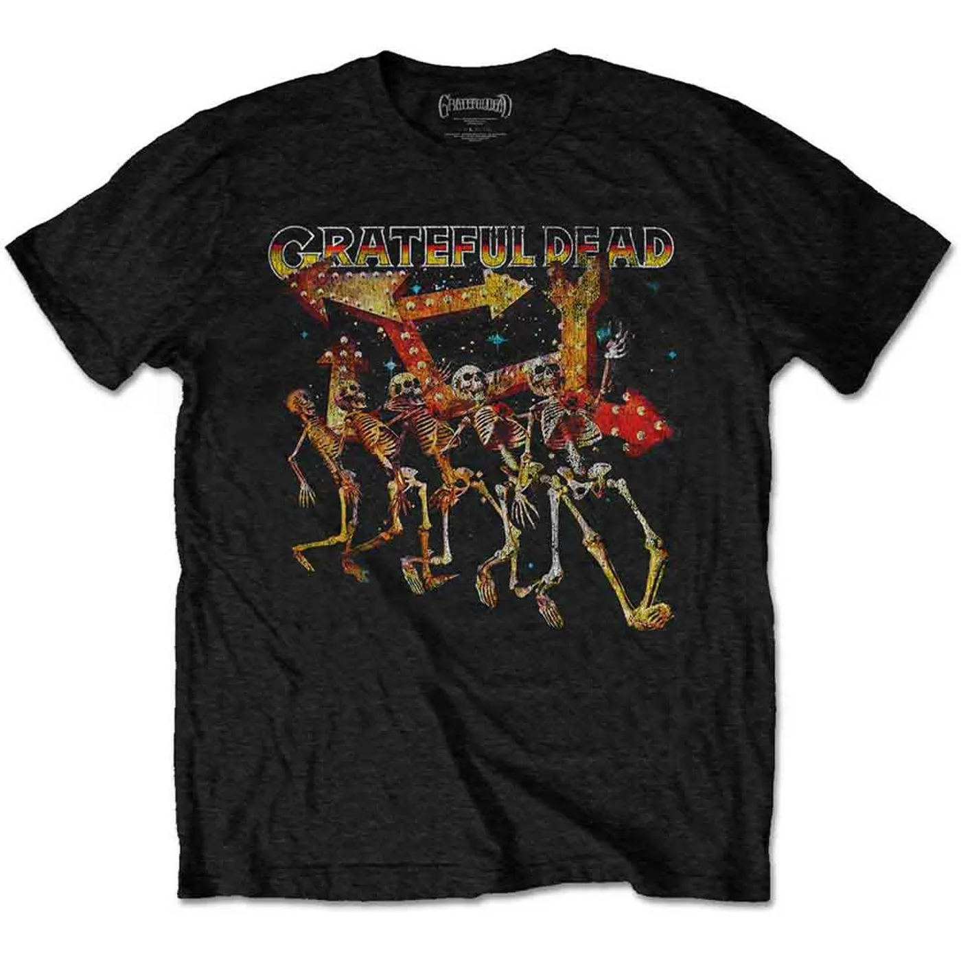 Grateful Dead T Shirt - Truckin Skellies Vintage