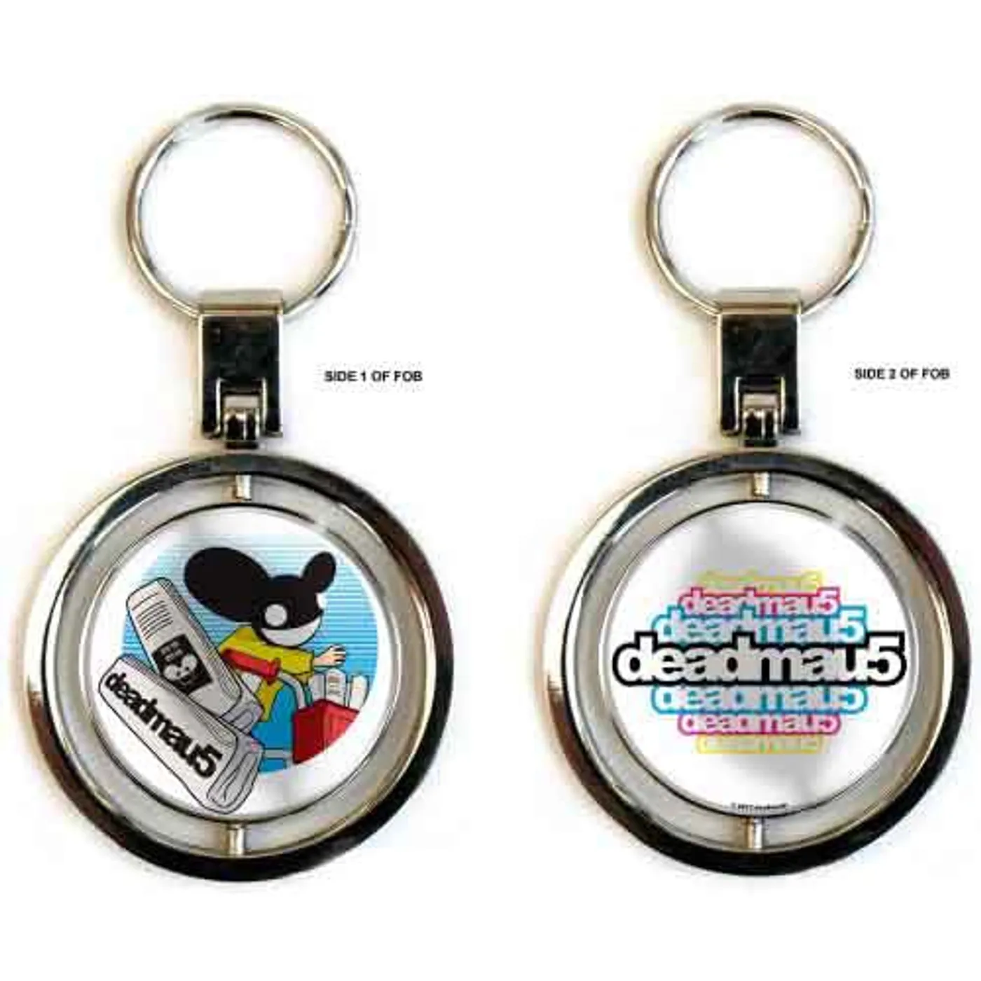 Deadmau5 Spinner Keychains - Papermau5