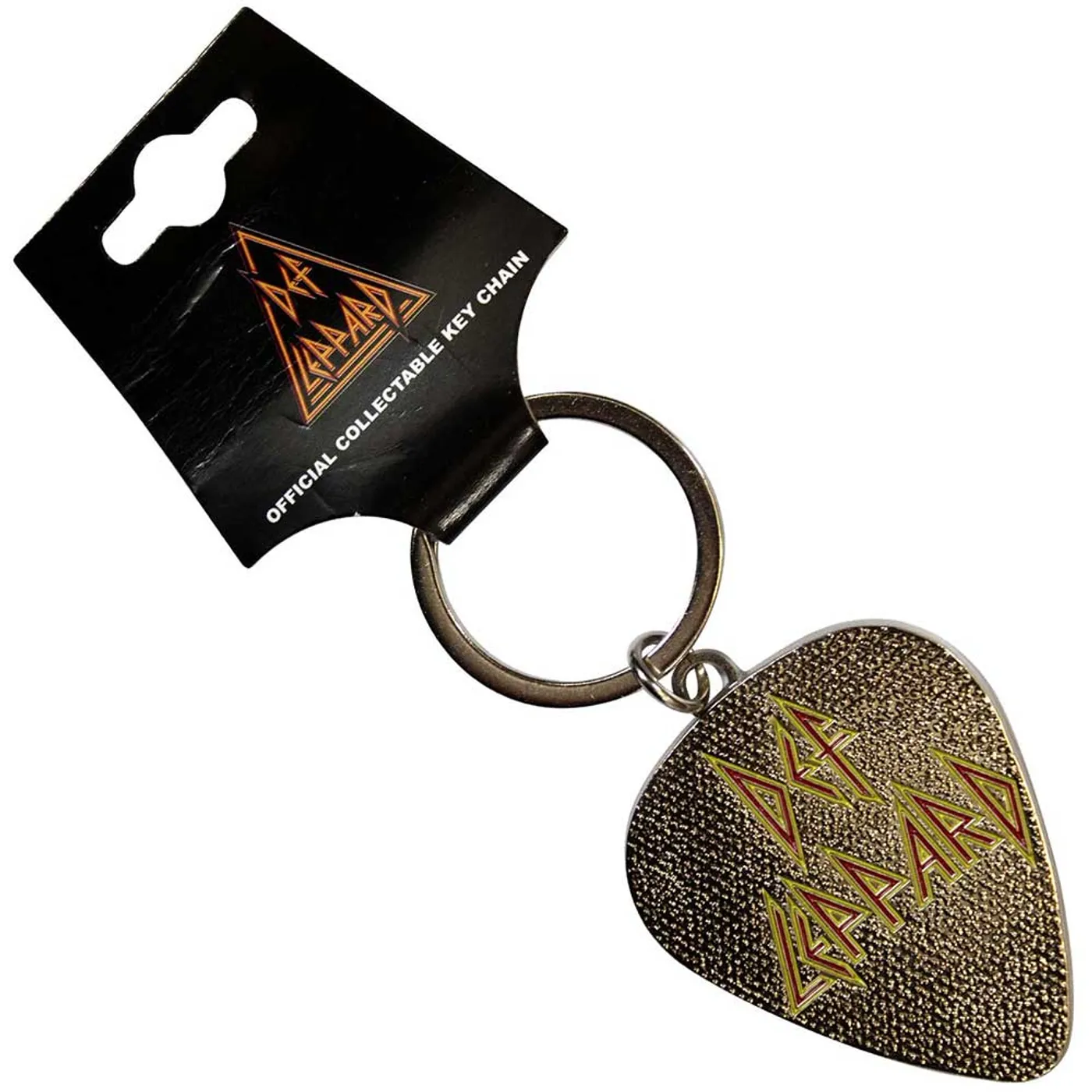 Def Leppard Standard Keychains - Logo Pick