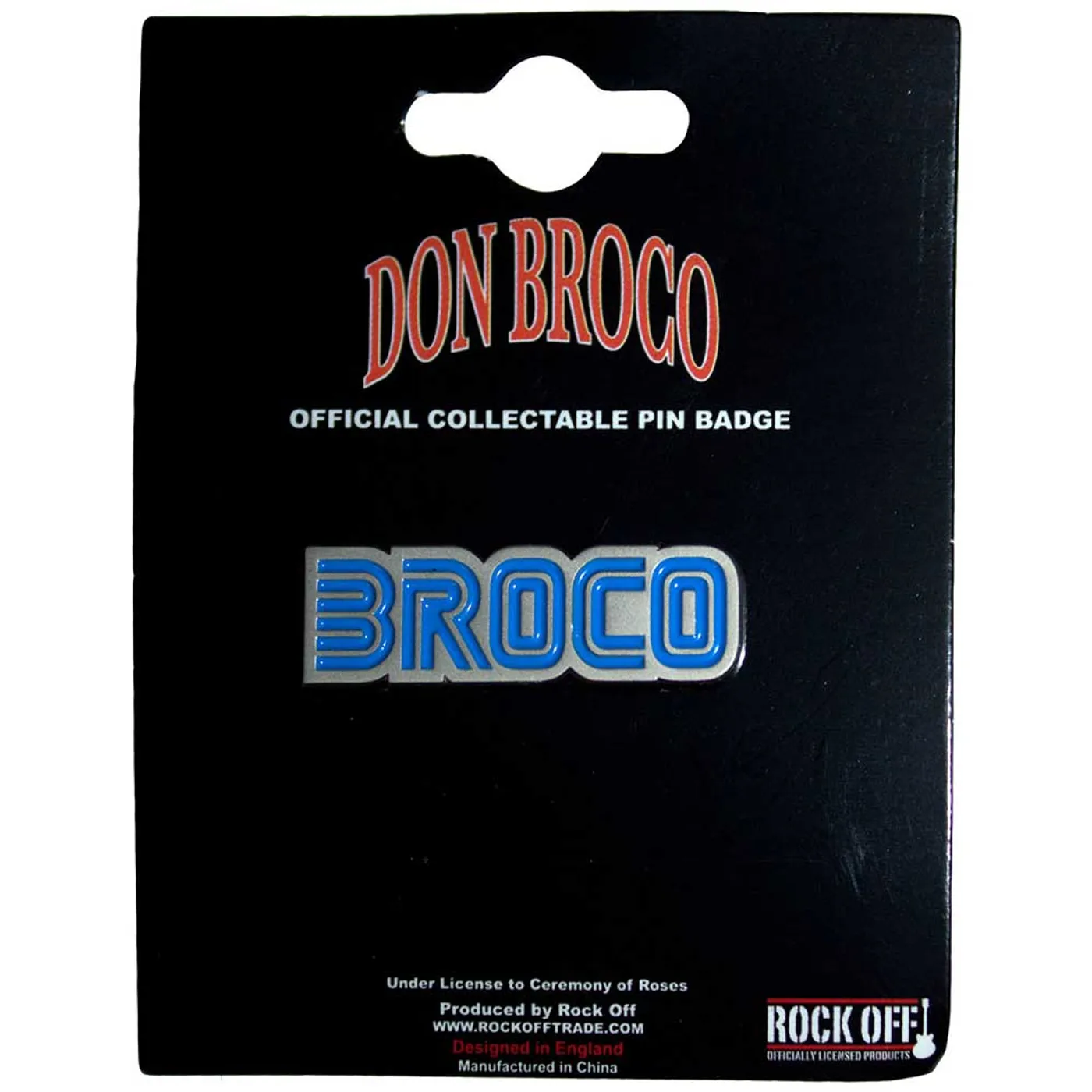 Don Broco Pin Badge - Blue Logo