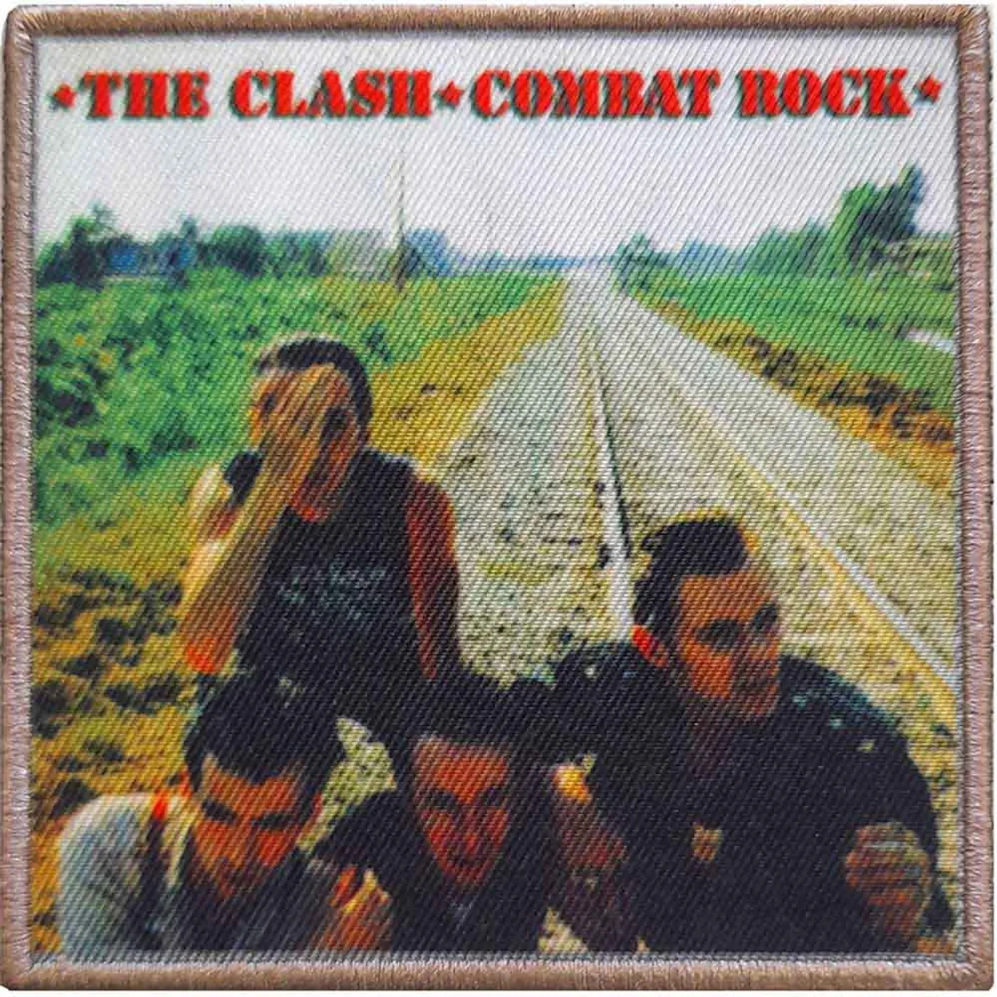 The Clash Patches - Iron On - Combat Rock