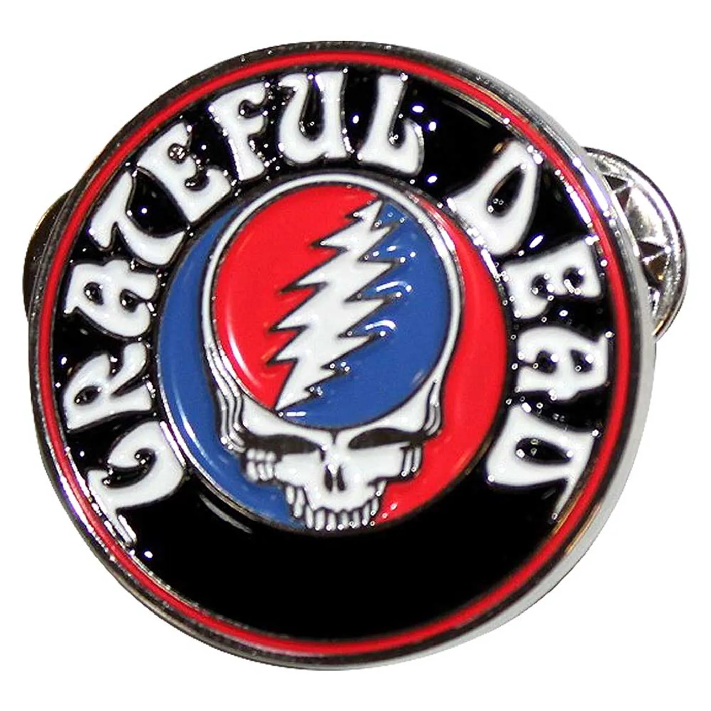 Grateful Dead Pin Badge - Steal Your Face Logo