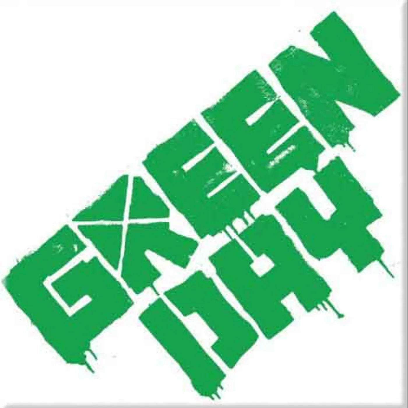 Green Day Fridge Magnets - Logo