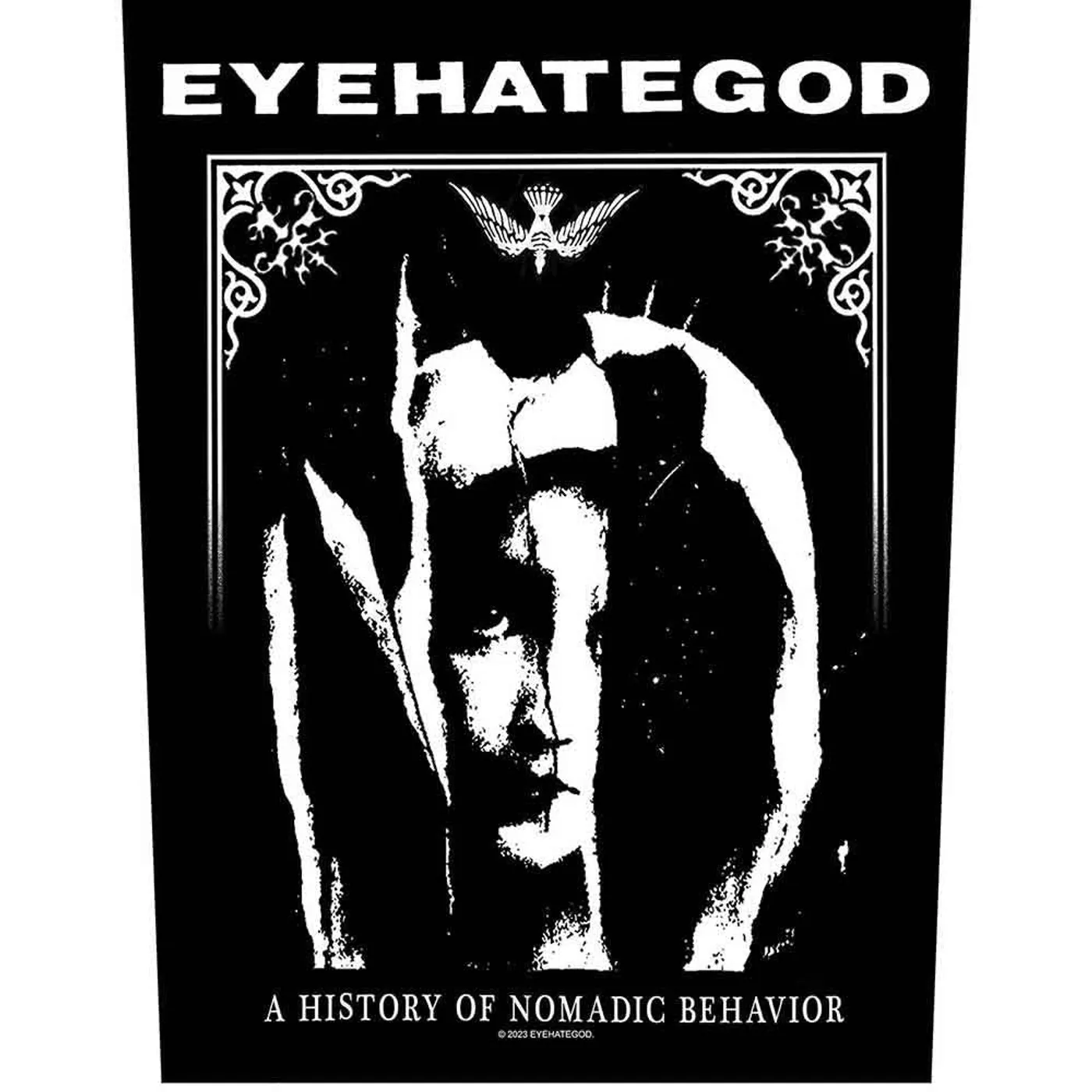 Eyehategod Patches - Woven Sew On - A History Of Nomadic Behavior