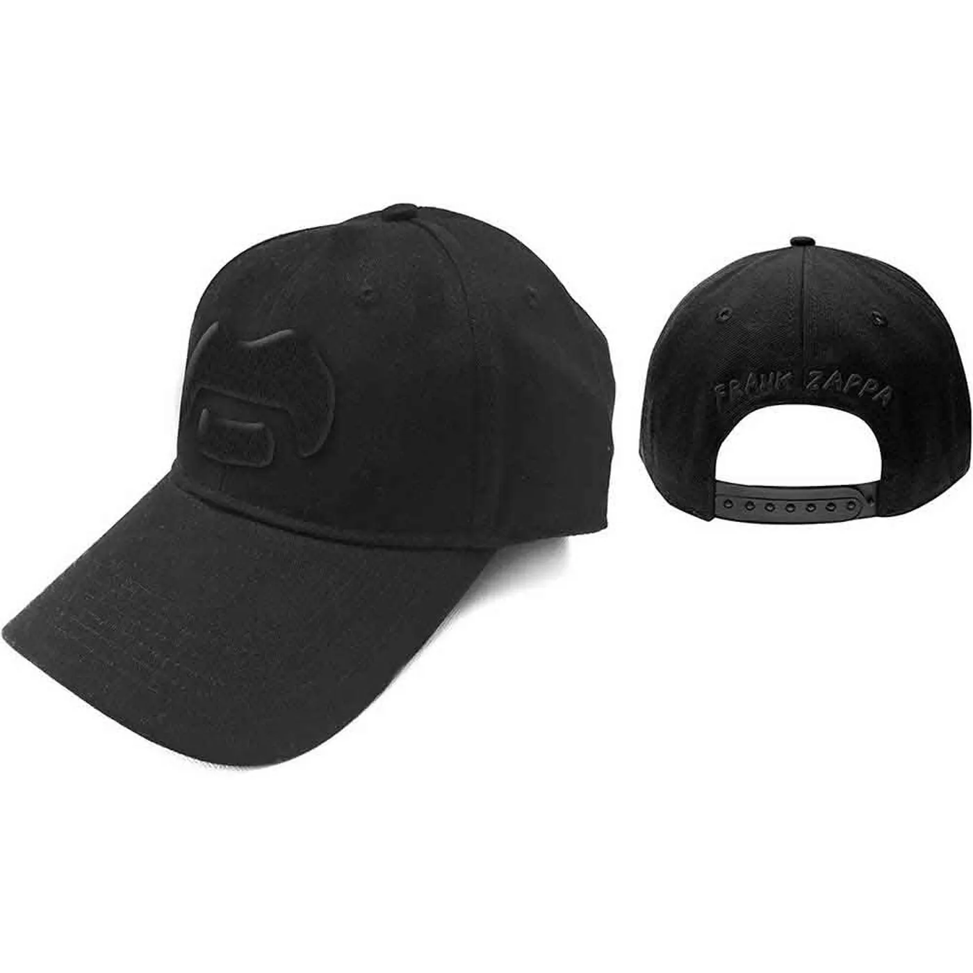 Frank Zappa Baseball Caps - Black Moustache