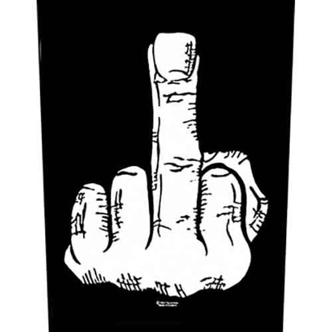 Generic Patches - Woven Sew On - Finger