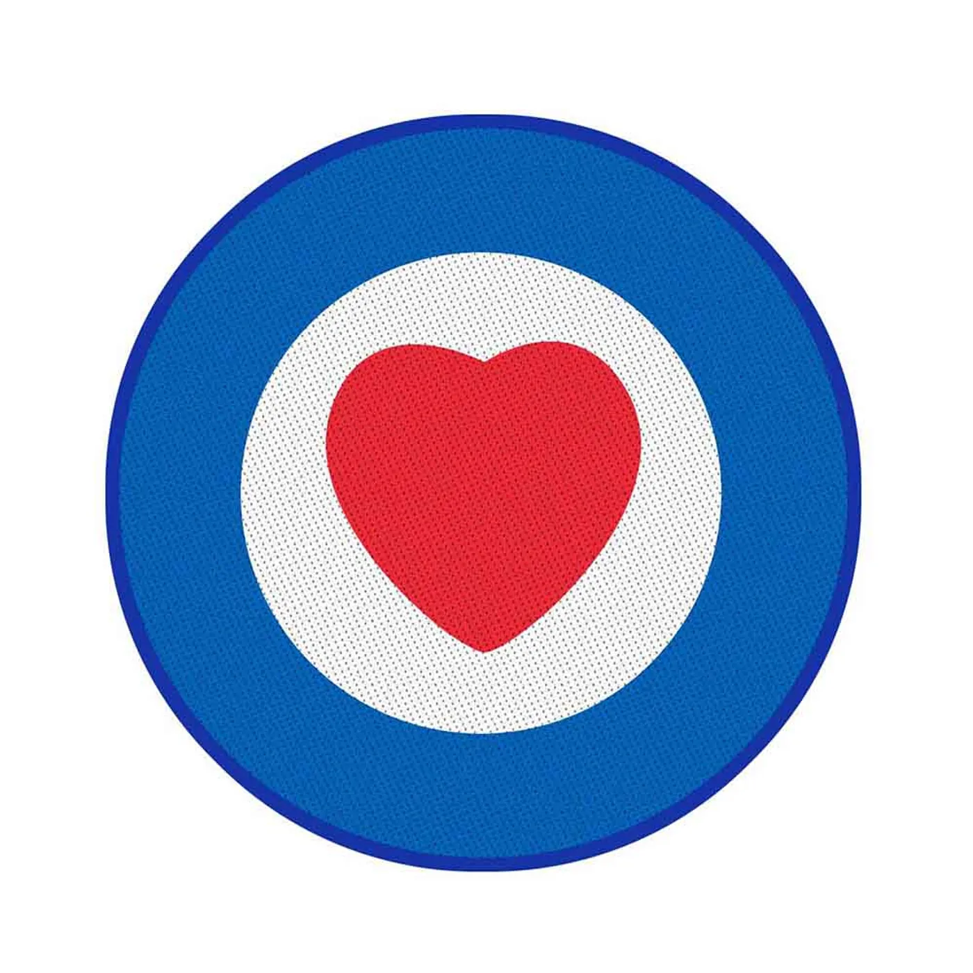 Generic Patches - Woven Sew On - Heart Target