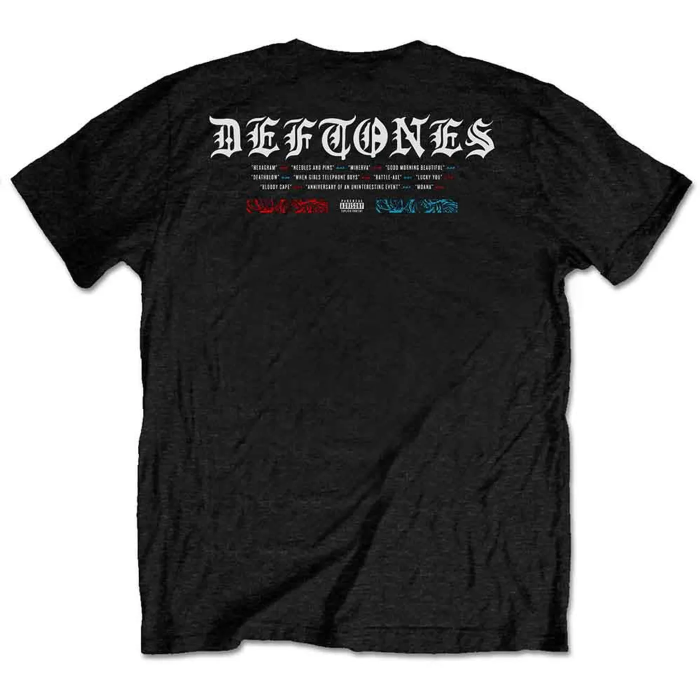 Deftones T Shirt - Static Skull