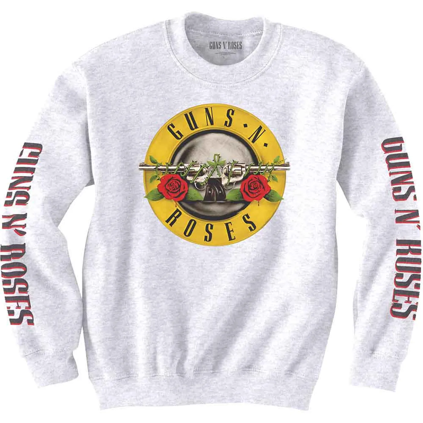 Guns N' Roses Sweatshirt - Classic & Text Logos
