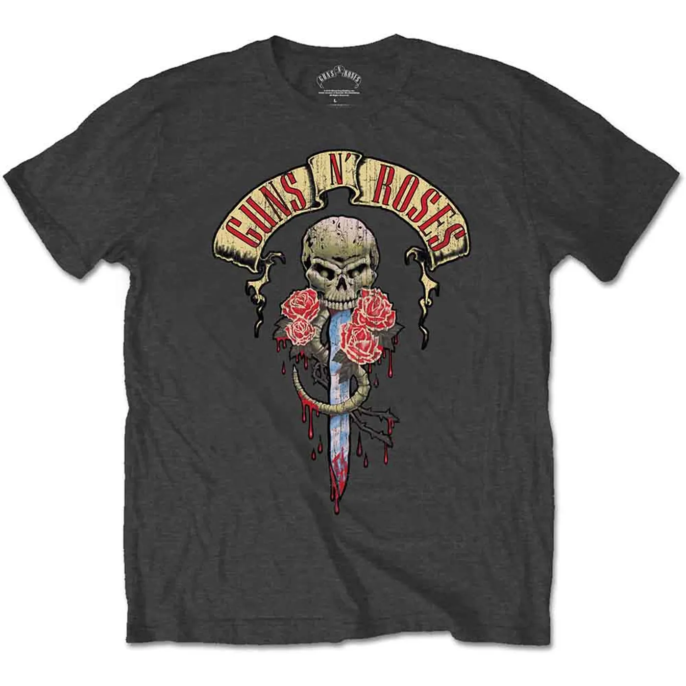 Guns N' Roses T Shirt - Dripping Dagger