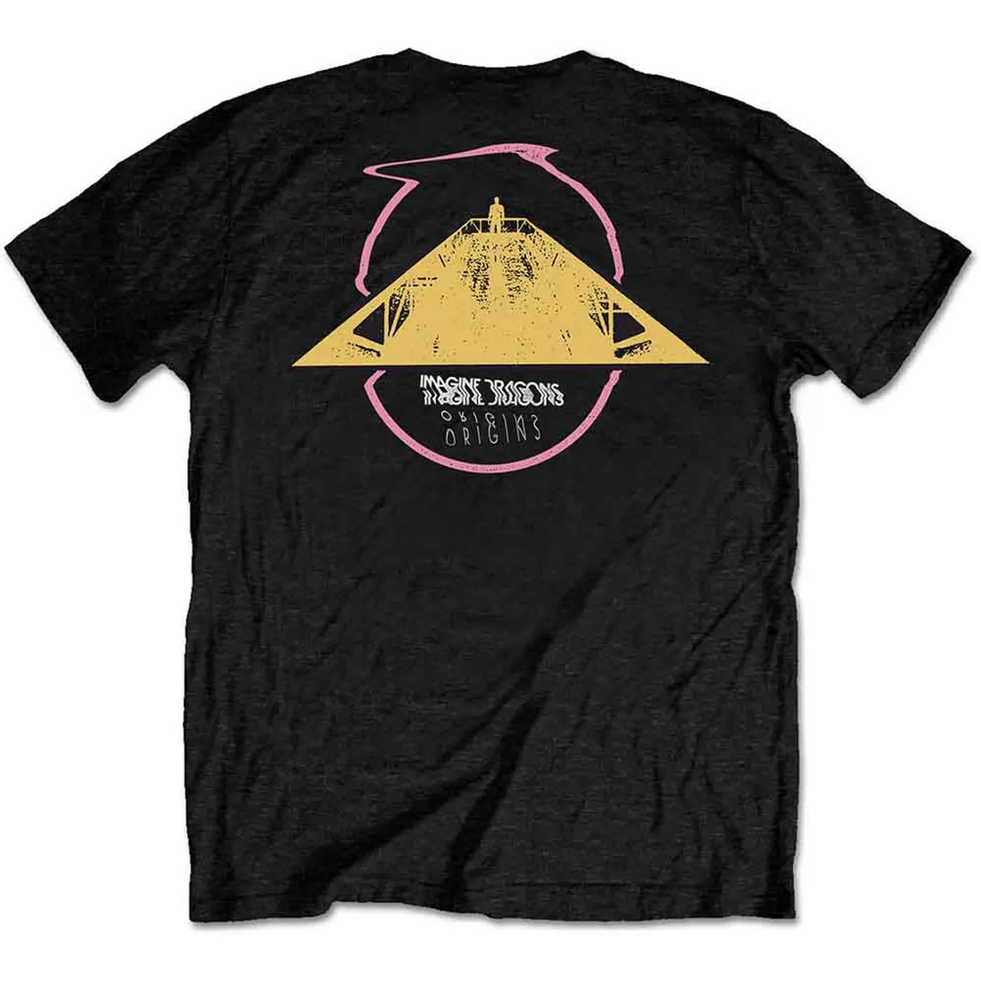Imagine Dragons T Shirt - Original Circle Glitch
