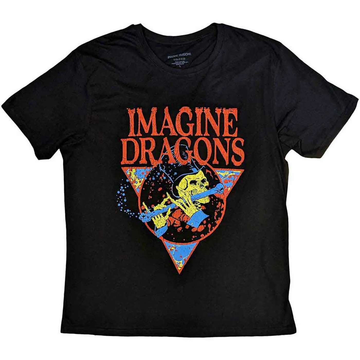 Imagine Dragons T Shirt - Skeleton Flute