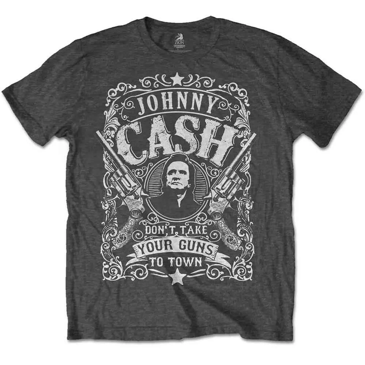 Johnny Cash T Shirt - Don't Take Your Guns To Town