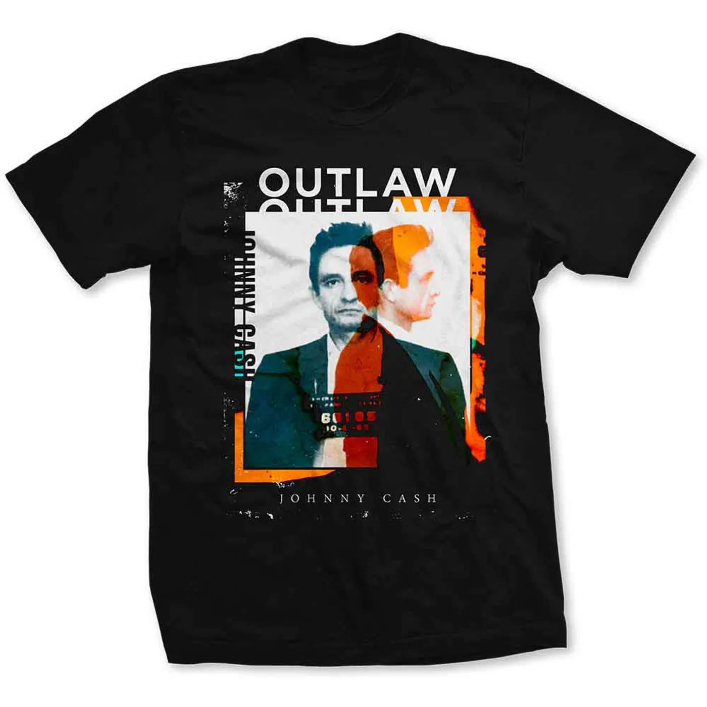 Johnny Cash T Shirt - Outlaw Photo