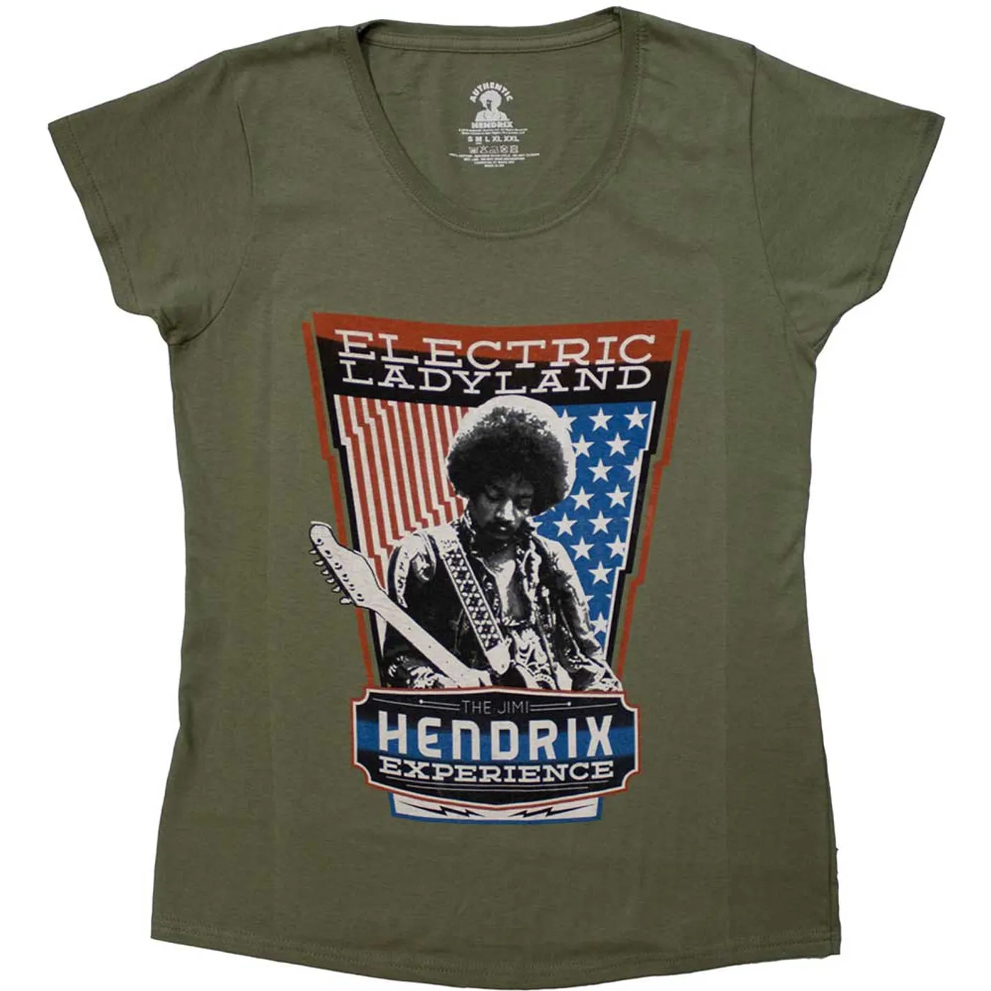 Jimi Hendrix Woman's T Shirt - Electric Ladyland