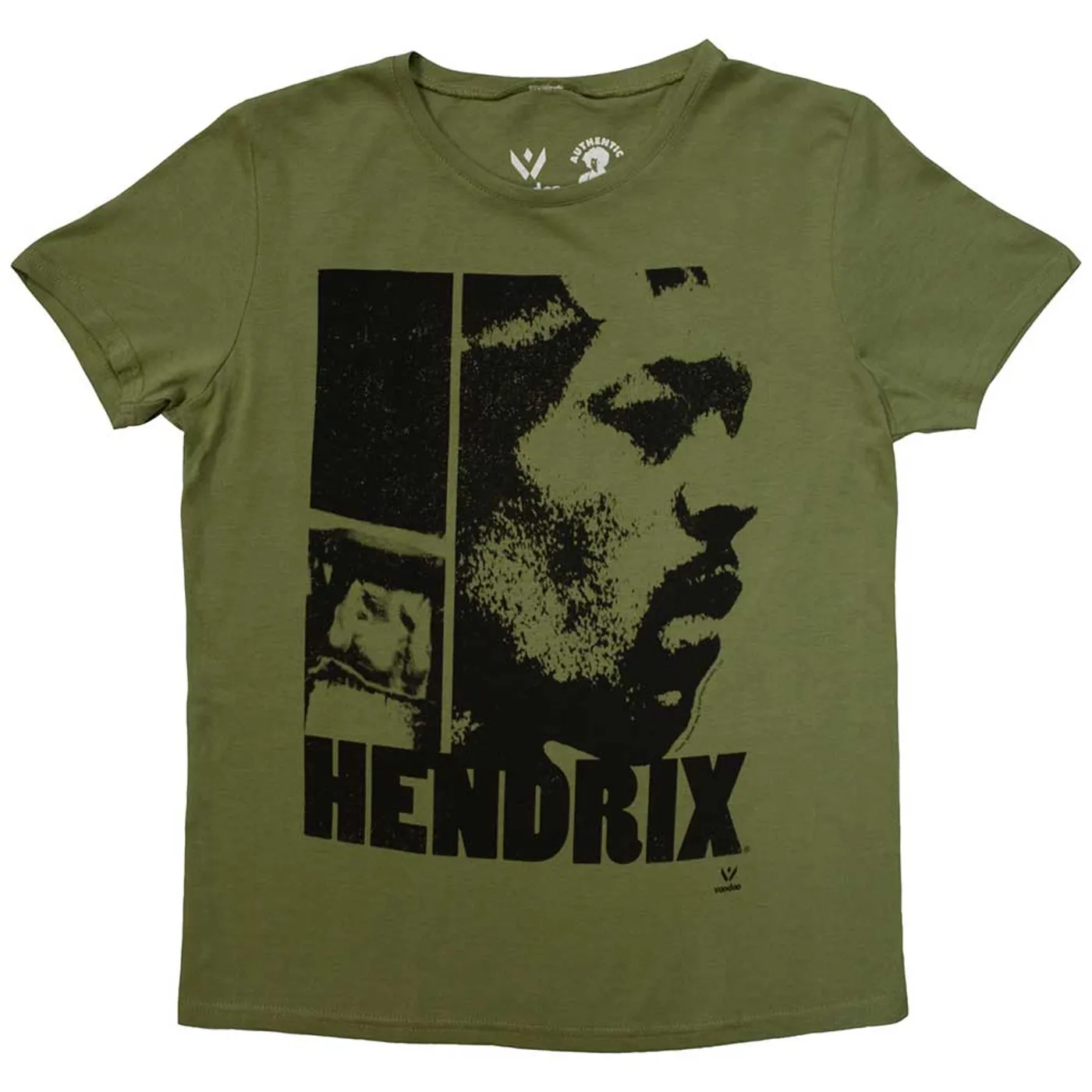 Jimi Hendrix Woman's T Shirt - Let Me Live Scoop Neck