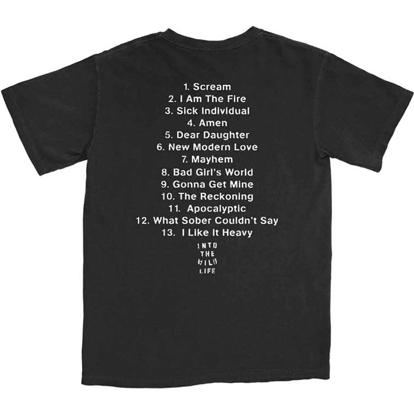 Halestorm T Shirt - The Wild Cover
