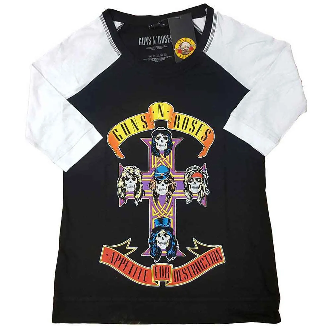 Guns N' Roses Woman's T Shirt - Appetite For Destruction