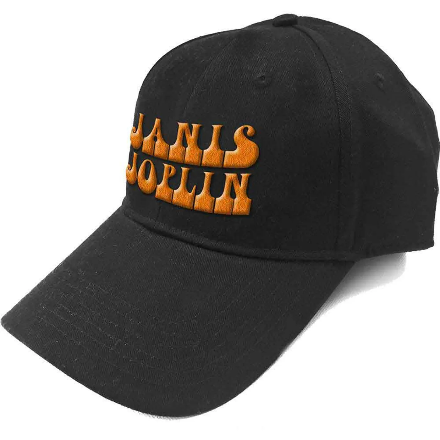 Janis Joplin Baseball Caps - Orange Logo