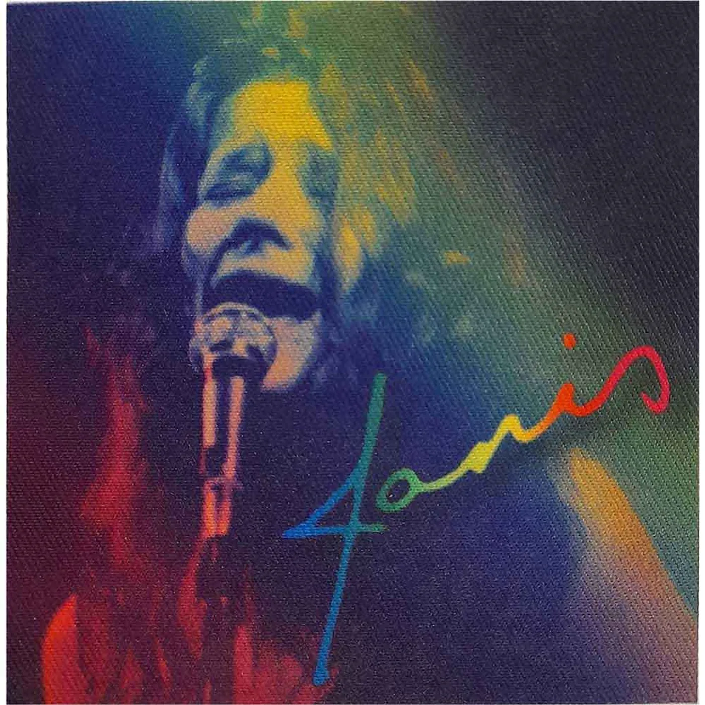 Janis Joplin Patches - Iron On - Rainbow