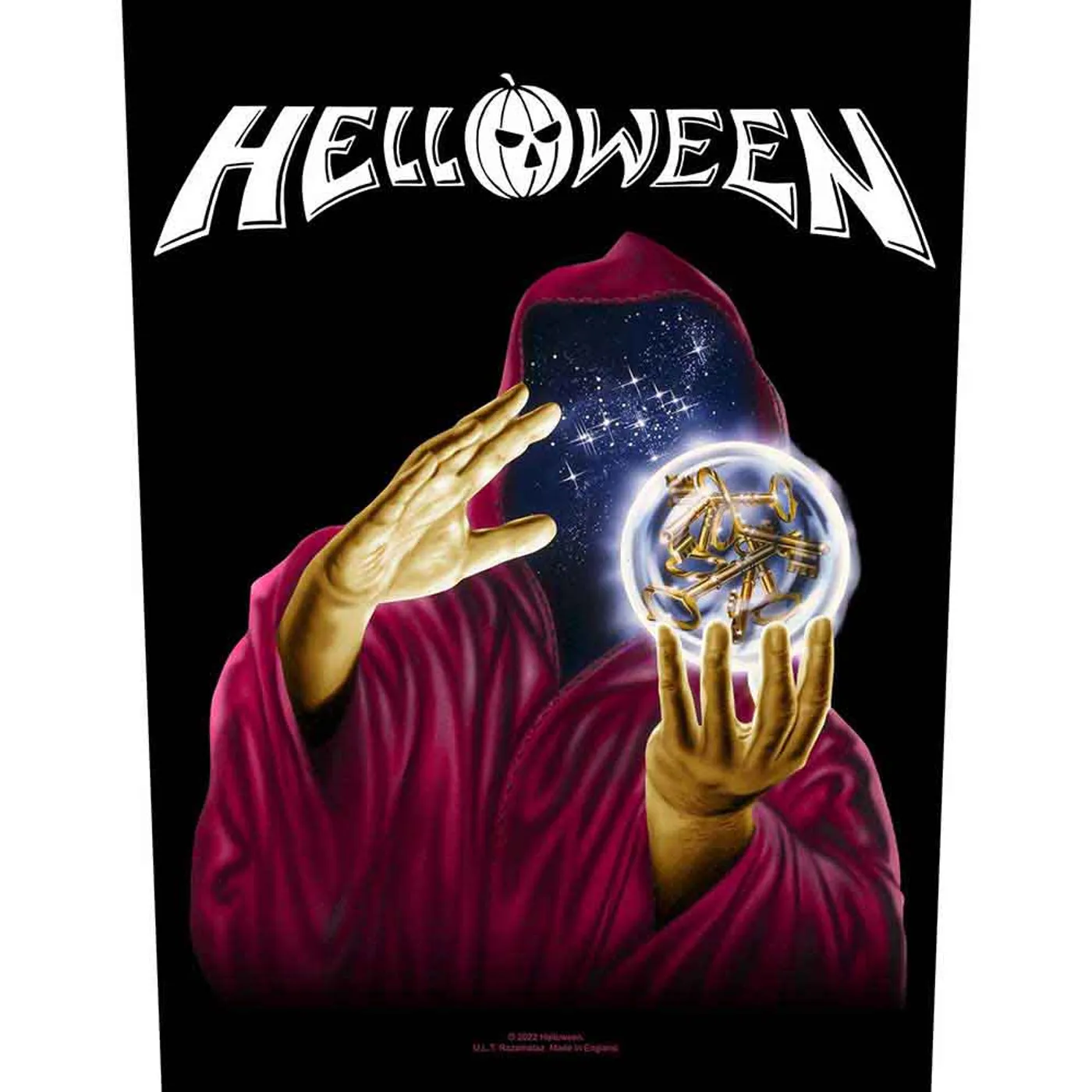 Helloween Patches - Woven Sew On - Keeper Of The Seven Keys