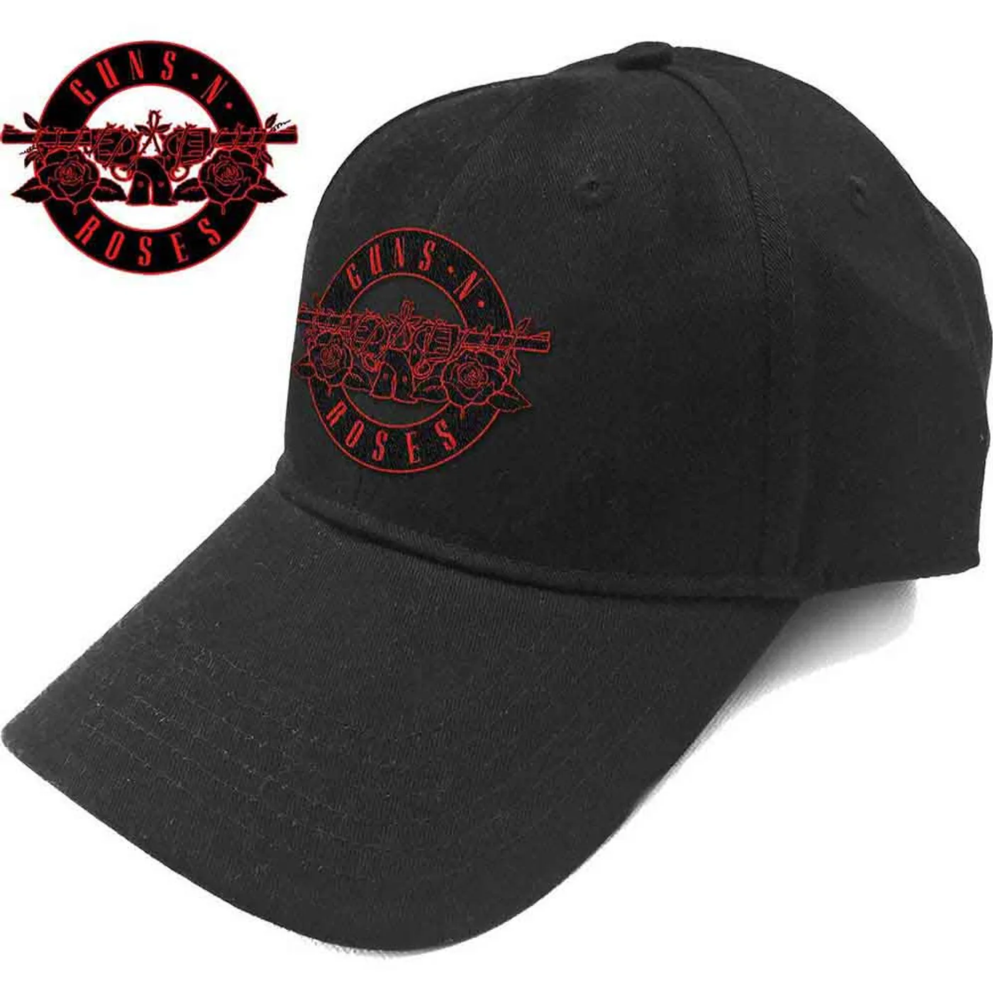 Guns N' Roses Baseball Caps - Red Circle Logo