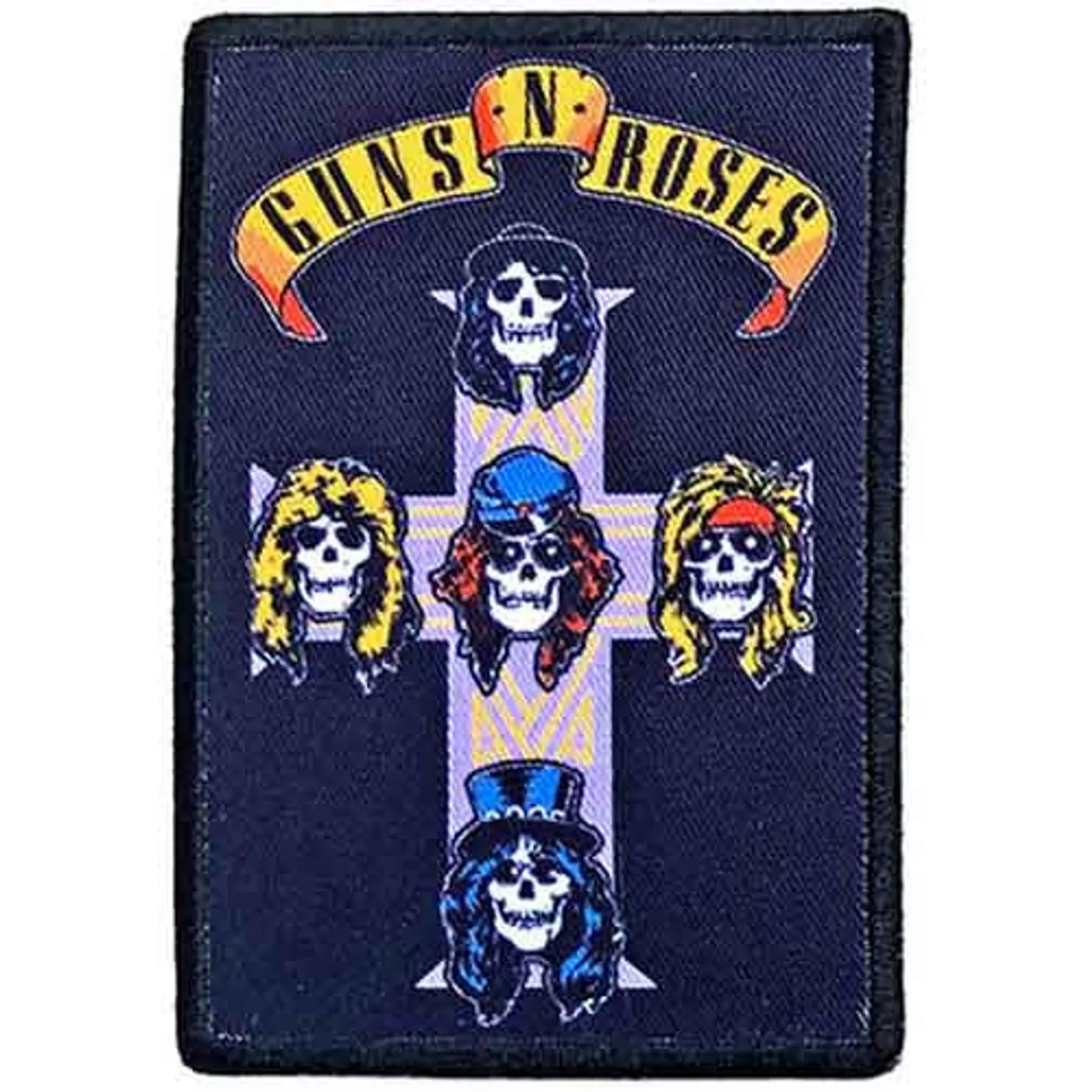 Guns N' Roses Patches - Iron On - Nightrain Cross